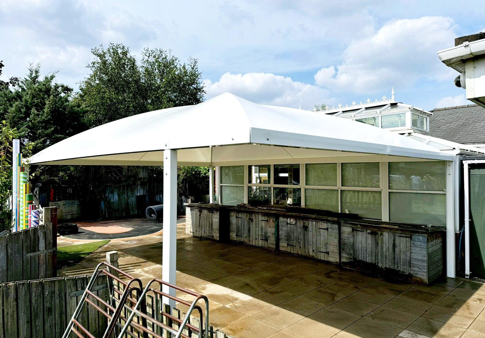Qube™ Canopy Installed at a School in Sheffield
